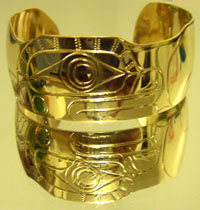 Gold bracelet raffle