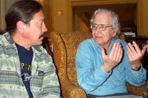 John Graham and Noam Chomsky